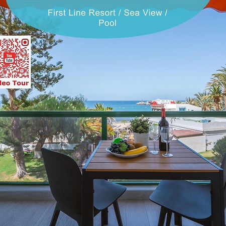 Go2Tenerife Apart'Dida Pool & First Line Of The Sea لوس كريستيانوس المظهر الخارجي الصورة