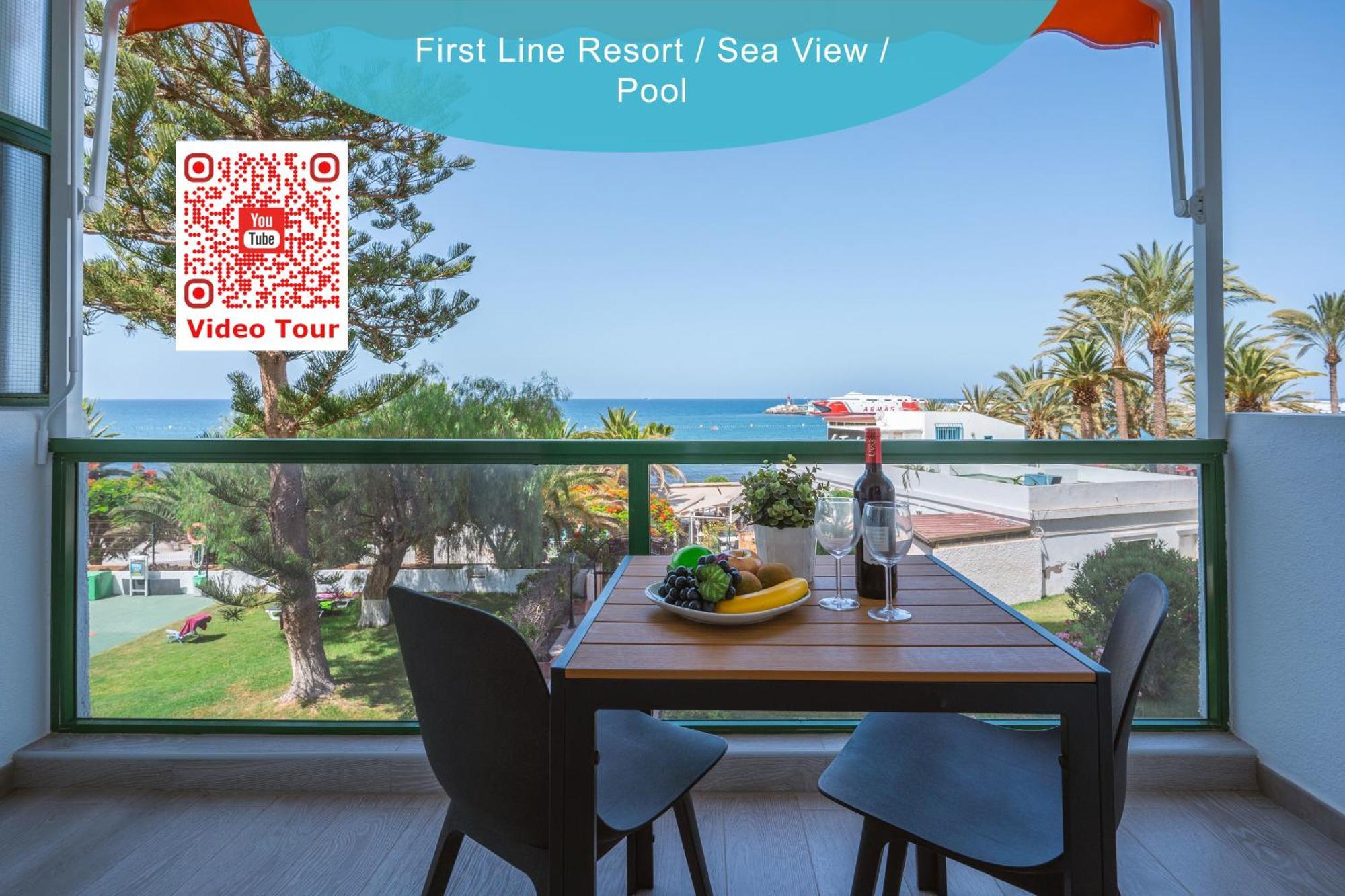 Go2Tenerife Apart'Dida Pool & First Line Of The Sea لوس كريستيانوس المظهر الخارجي الصورة